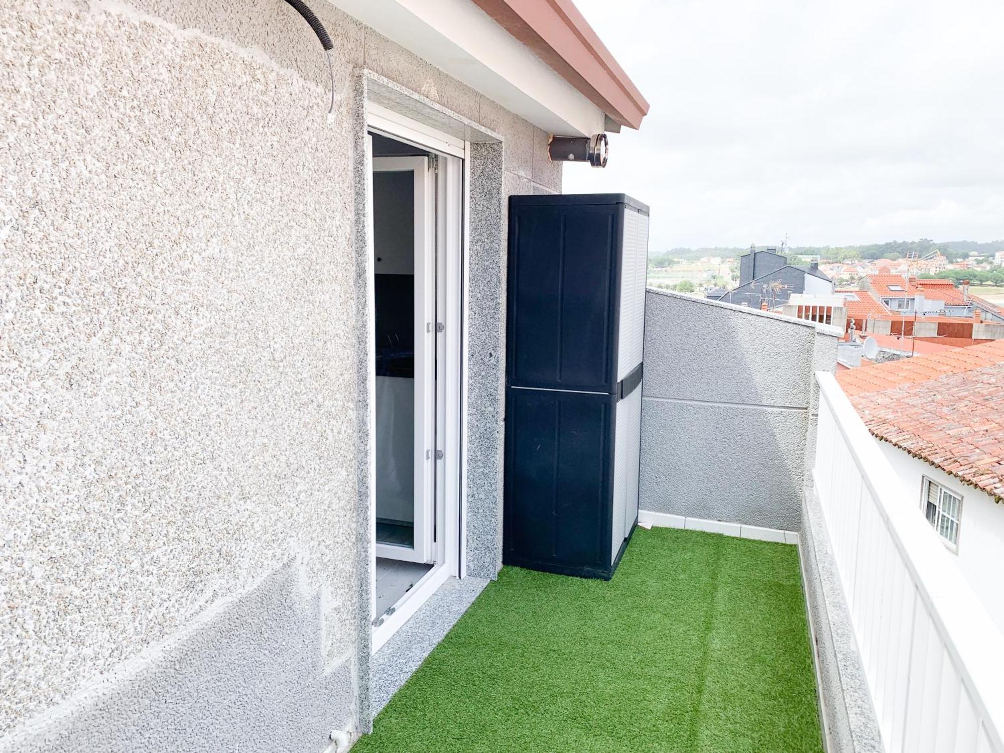 Estudio Con Terraza En La Playa Sanxenxo Exteriör bild